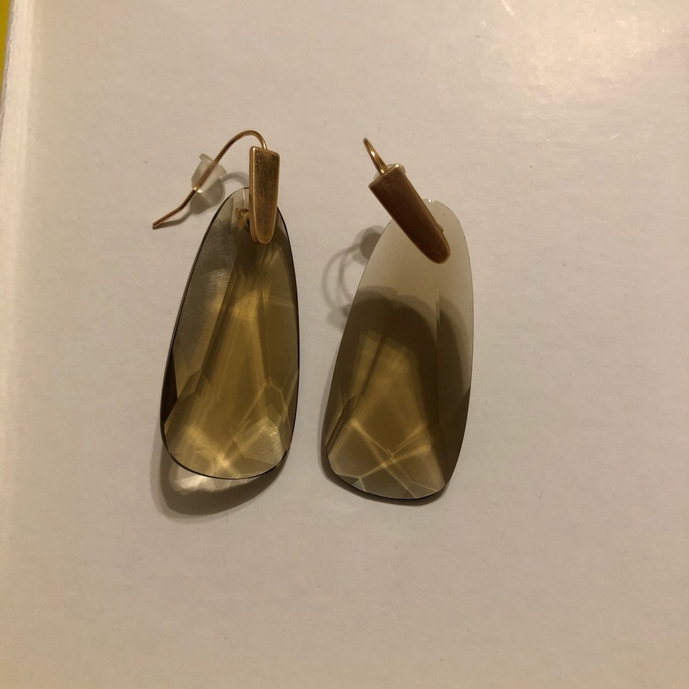 Brown & Rose Gold Kendra Scott Earrings